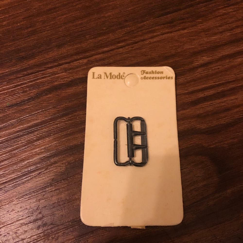 Vintage La mode Black belt buckle